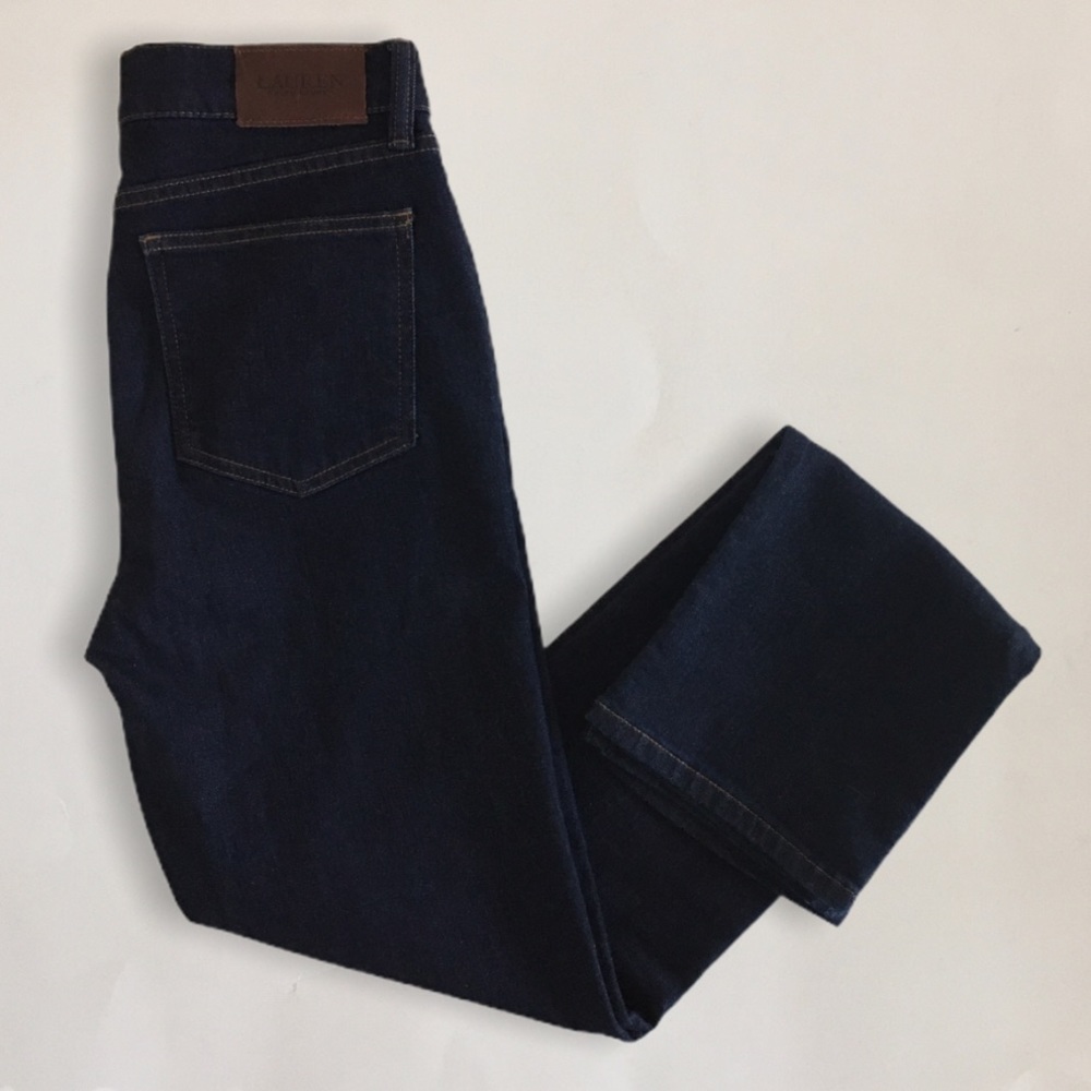 SOLD! Ralph Lauren Modern Straight Curvy Jeans 2 - Picture 5 of 8